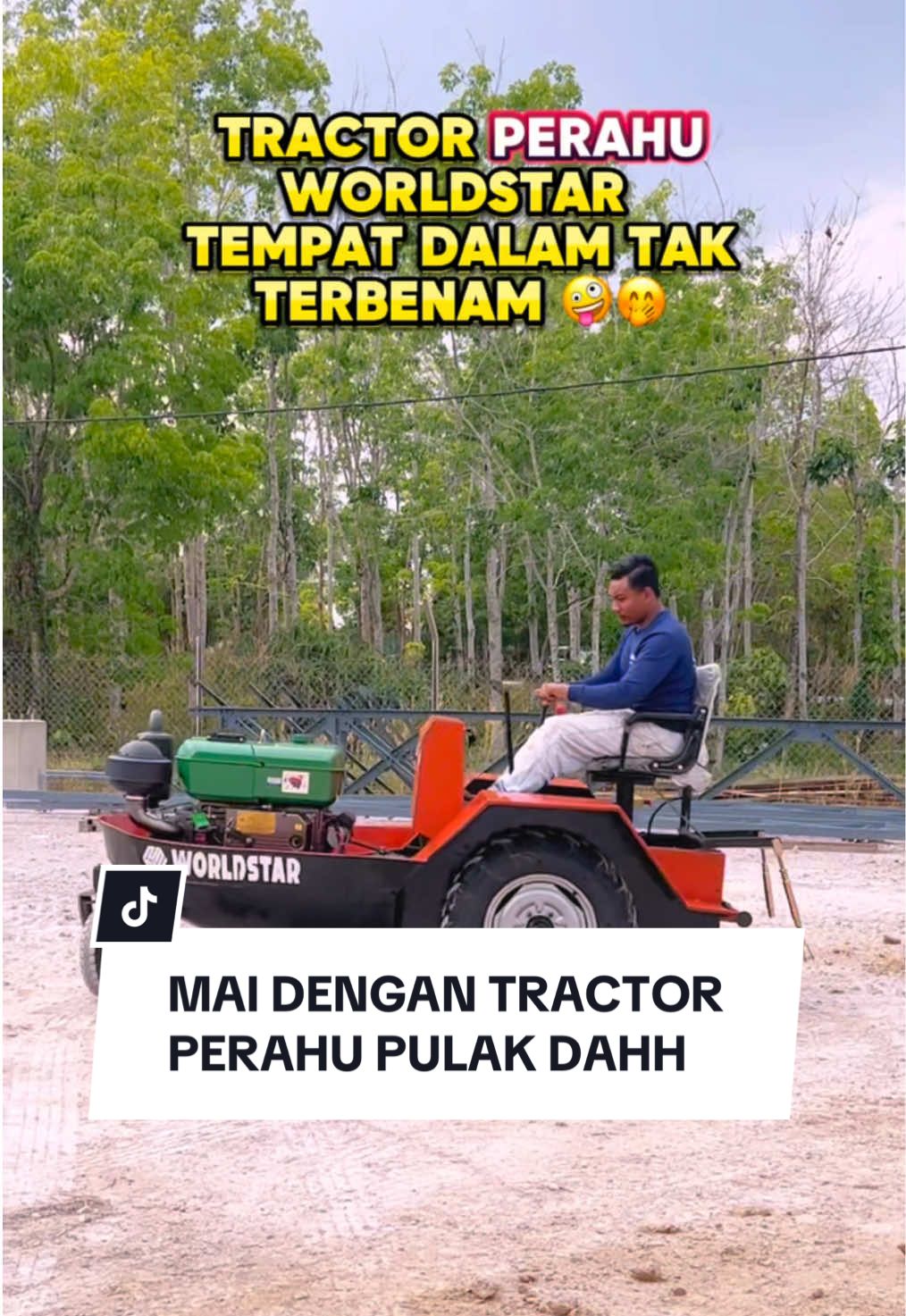 Mai worldstar payung lagu tractor perahu kita yang padu dan tahan terbenam 🤭😋 berminat wasap terus tak lama sold out 😃🔥 #tiktokawards #oripadi🌾 #fyppppppppppppppppppppppp #agriculture #worldstartop1 #petanimuda #viraltiktokvideo #hello2025 #petanimodern #geranpertanian 