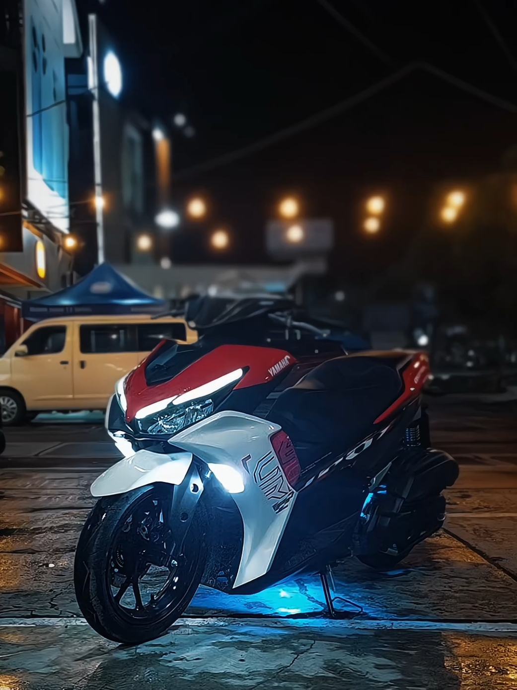 sebelum kotor #aerox155 #aeroxmerahputih #aeroxnew #cinematic #creatorsearchinsights 