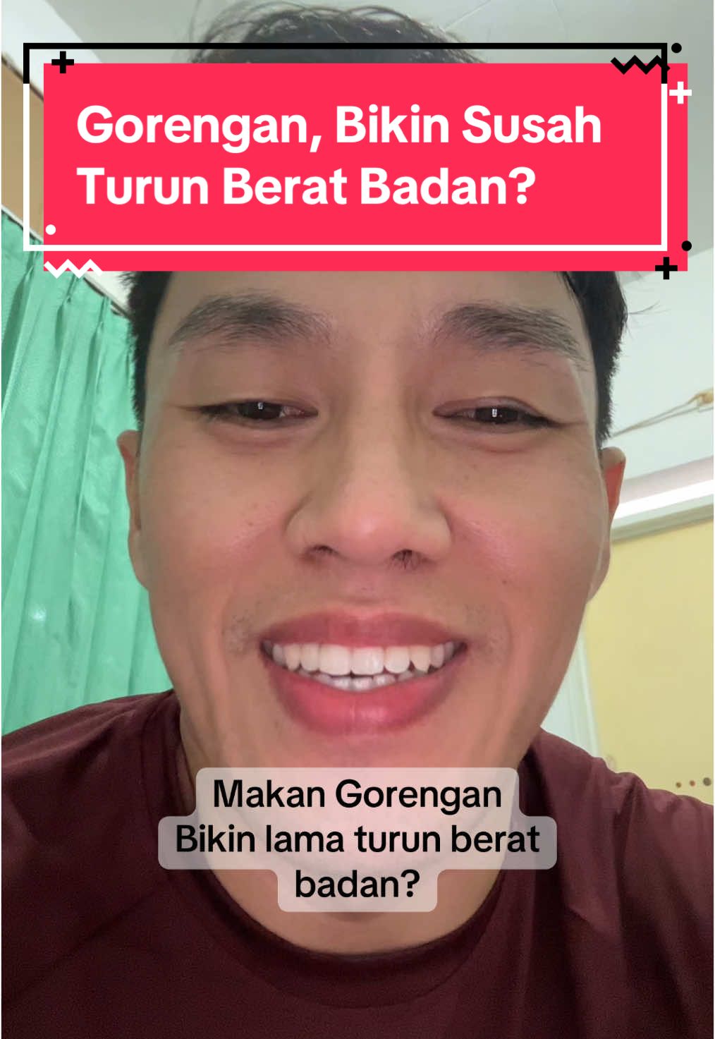 Makan gorengan, bikin susah turun berat badan ? #tipsdiet #turunberatbadan 