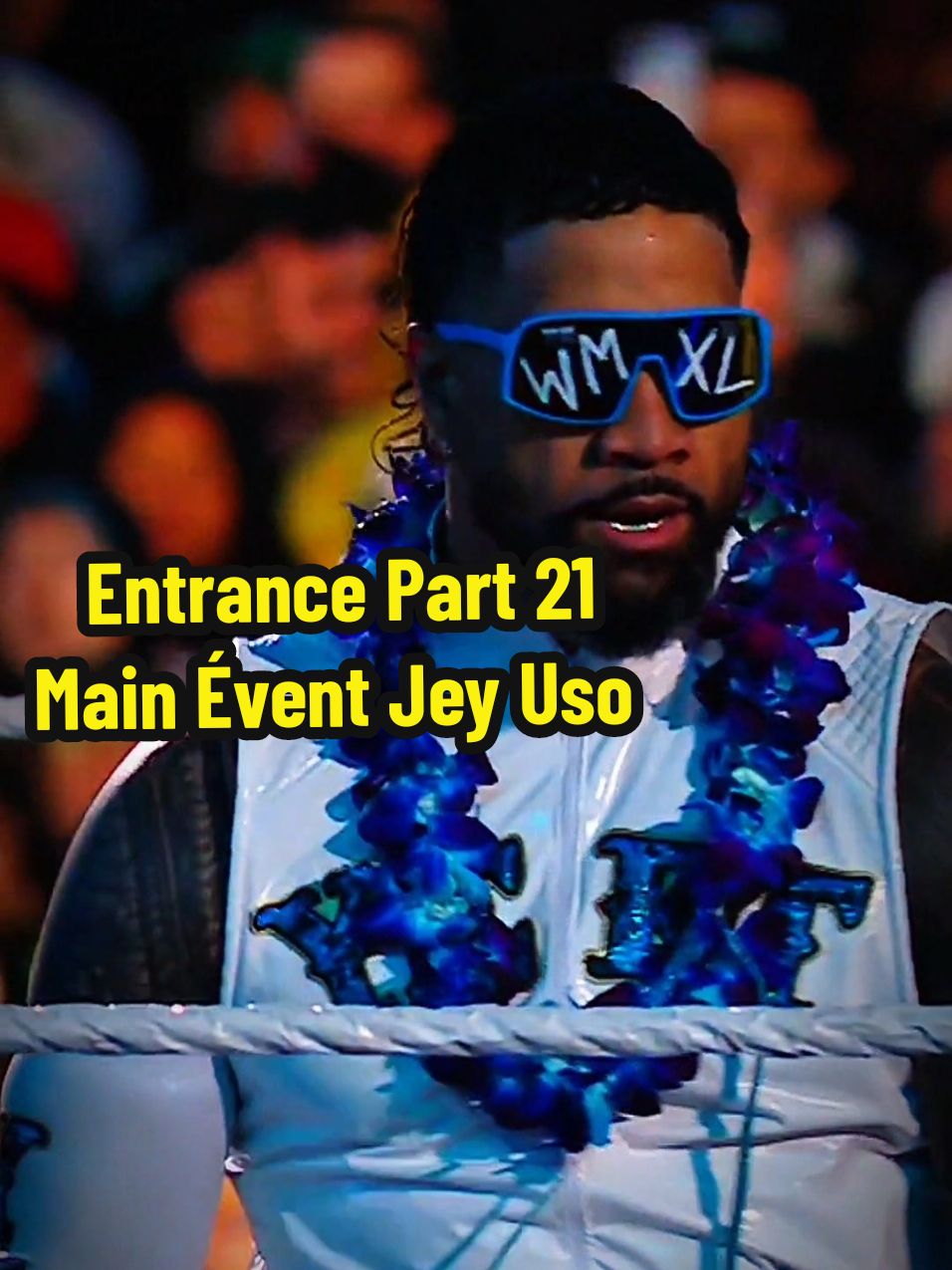 Entrance Part 21 Main Event Jey Uso 2 WrestleMania 40 #WWE #jeyuso #WrestleMania 