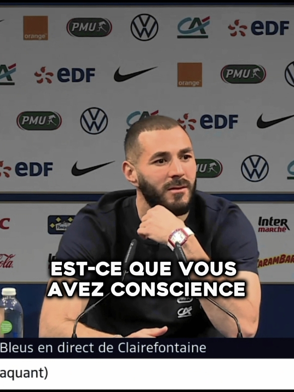 quand Benzema étais de retour en équipe de France💀#fr #viral #benzema #foot #edit #fyp 