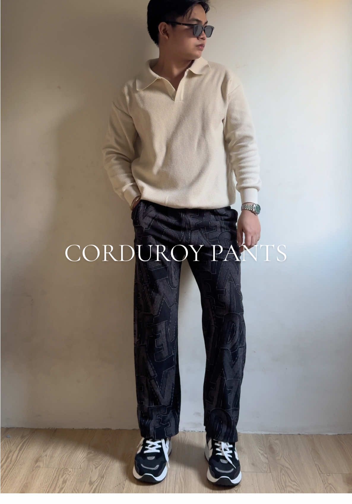 angas ng corduroy pants 🔥 #corduroypants #corduroy #pants #mensoutfit #OOTD #fyp #fypシ゚ #foryoupage