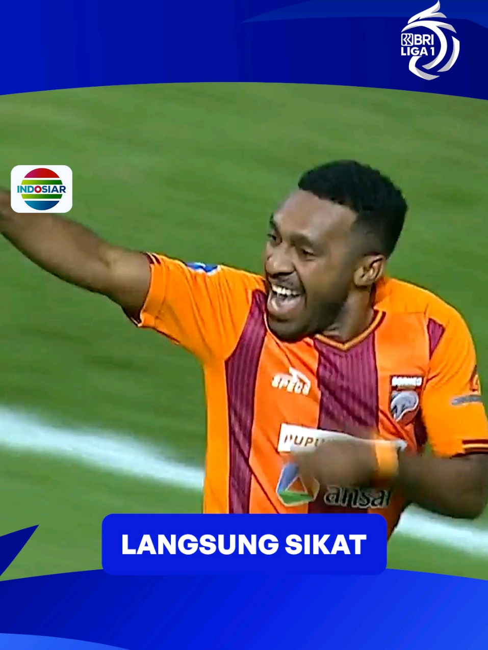 Tanpa basa-basi langsung di sikat jadi goal🔥 #BRILiga1 #IndosiarSports #IndosiarRumahSepakbolaIndonesia #BRImoMudahSerbaBisa