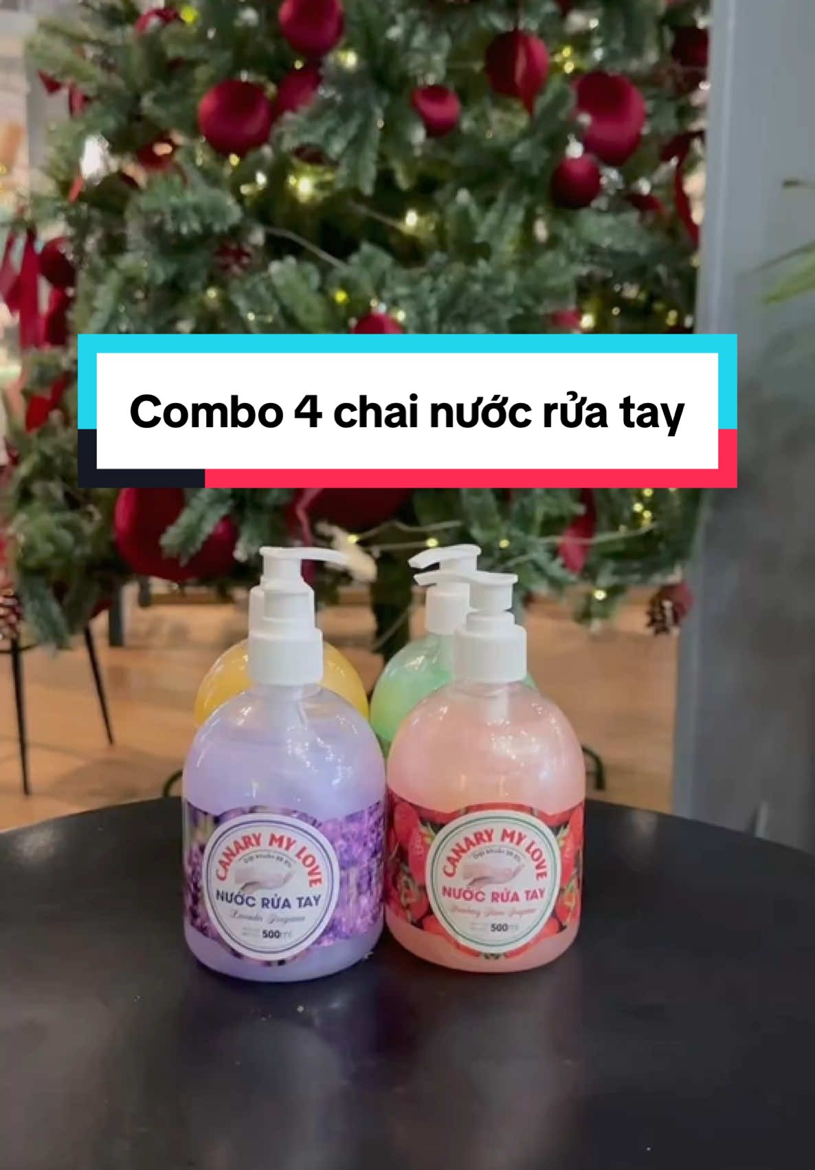 Nước rửa tay canary my love combo 4 chai nước rửa tay chỉ từ 99k #thuytrangptt #viral #xh #review #lenxuhuong #giadung #chamsocda #baoveda #nuocruatay #ruatay