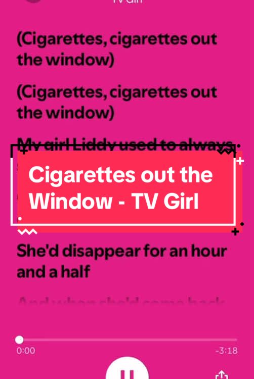 Cigarettes out the Window - TV Girl  #CapCut #slowed #foryou #fypシ゚ #prt #pourtoi #cigarettesoutthewindow #tvgirl  @SPOTIFY 