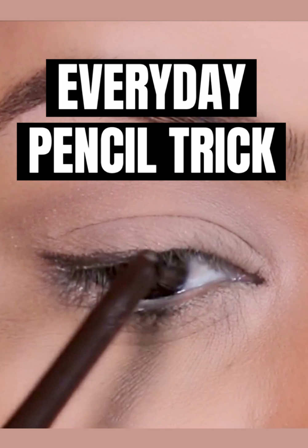 The pencil hack to brighten eyes will become your favorite for every day makeup  Deets: Nude pencil: @@Benefit CosmeticsHigh Brow Brown pencil: @@Milani CosmeticsStay Put Eyeliner - Semi-Sweet Benefit Bad Gal Bang Mascara ##makeup##makeuptutorial##everydaymakeup##simplemakeup##easymakeup##easymakeuptutorial##beginnermakeup##workmakeup##makeuptransformation##eyemakeup##eyemakeuptutorial