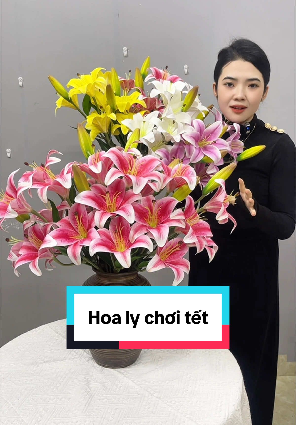 Tết này nhà các bác đã có hoa ly chơi chưa, cùng tham khảo dòng hoa ly cao cấp nhà ChiChi nha #hoagia #chichidecor #hoaly #LearnOnTikTok 