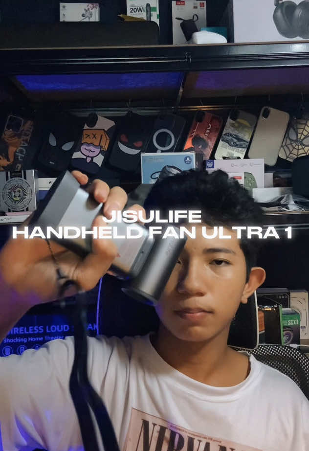 The Jisulife handhelf fan ultra 1… @Jisulife.Philippines #jisulife #jisulifeportablefan #jisulifeultra1 #jisulifefan #jisulifehandheldfan #turbofan #portablefan #rechargeablefans #familyday #christmas  #christmasgift #tech 