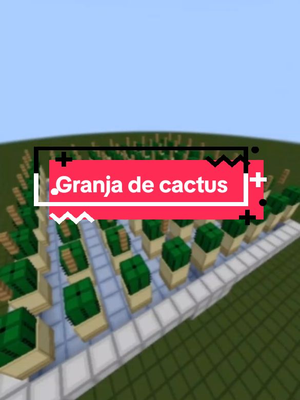 Granja de Cactus 🌵#viral_video #paratiiiiiiiiiiiiiiiiiiiiiiiiiiiiiii #minecraftbuilding #minecrafttutorial #granjasminecraft #Minecraft 