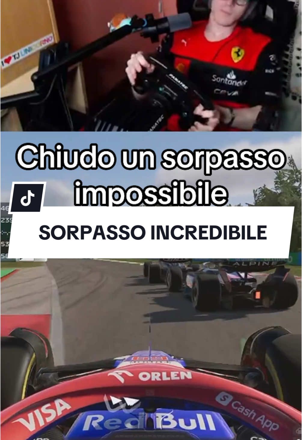 HO FATTO UN SORPASSO INCREDIBLE! #f1 #f1tiktok #formula1 #f124 #f1game #nextlevelracing 