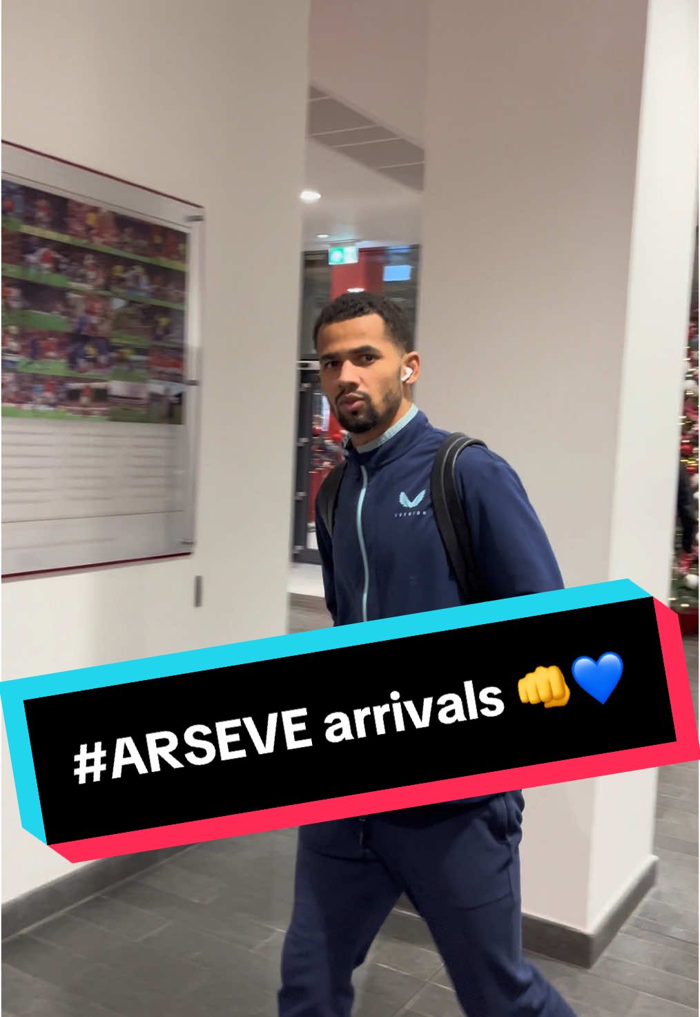 Arrived in London 💙 #Everton #matchday #ARSEVE 