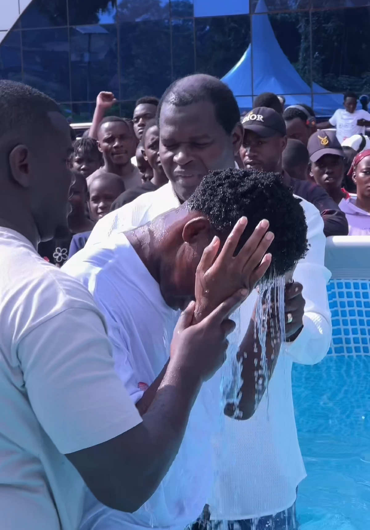 Father and Son, Pastor Robert Kayanja and Pastor Robert Junior #RiotConf24 #baptism 