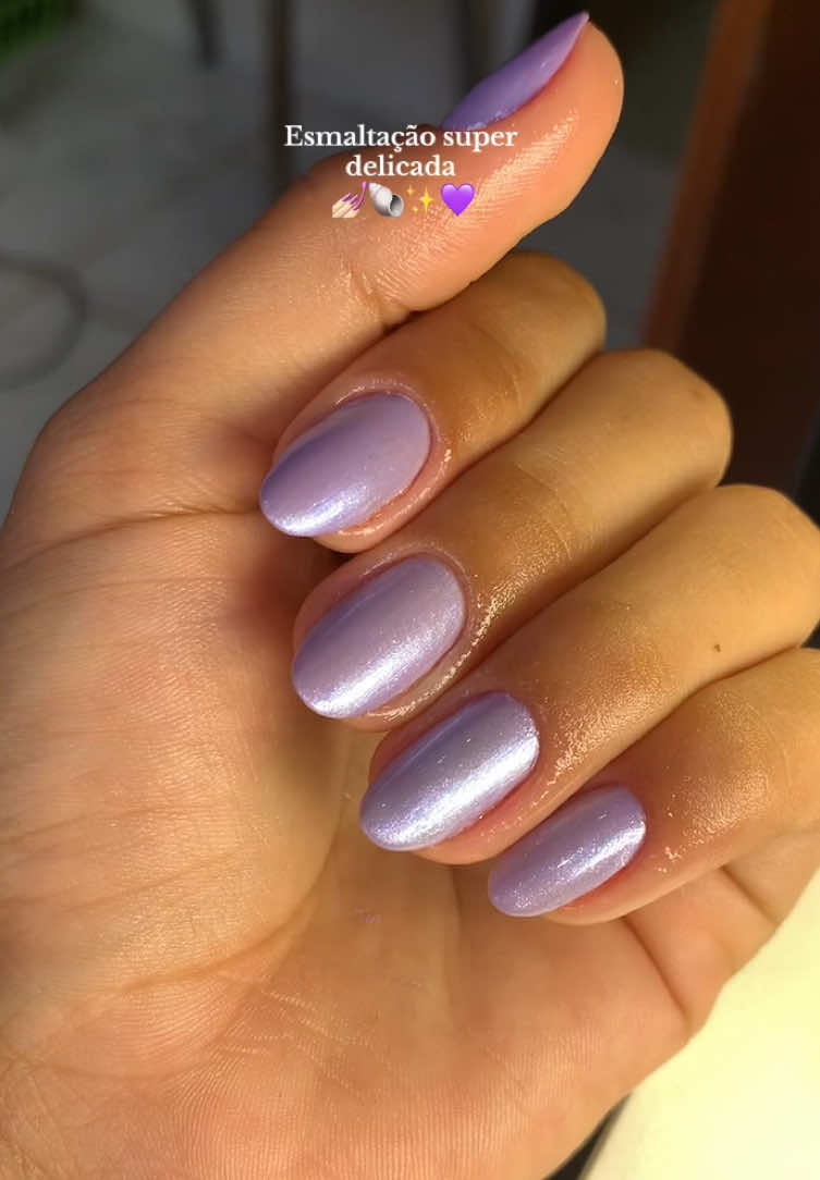 Amei💜 #nails #unhasnaturais #unhas #nailinspo 