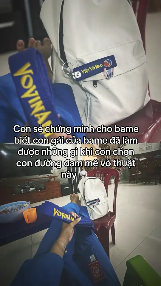 Con sẻ chứng minh cho bame biết được con đã làm được những gì “#demgiaothua “ #vietvodao🥋👊 #vovinam #xuhuongtiktok #vairal #dammevothuat 