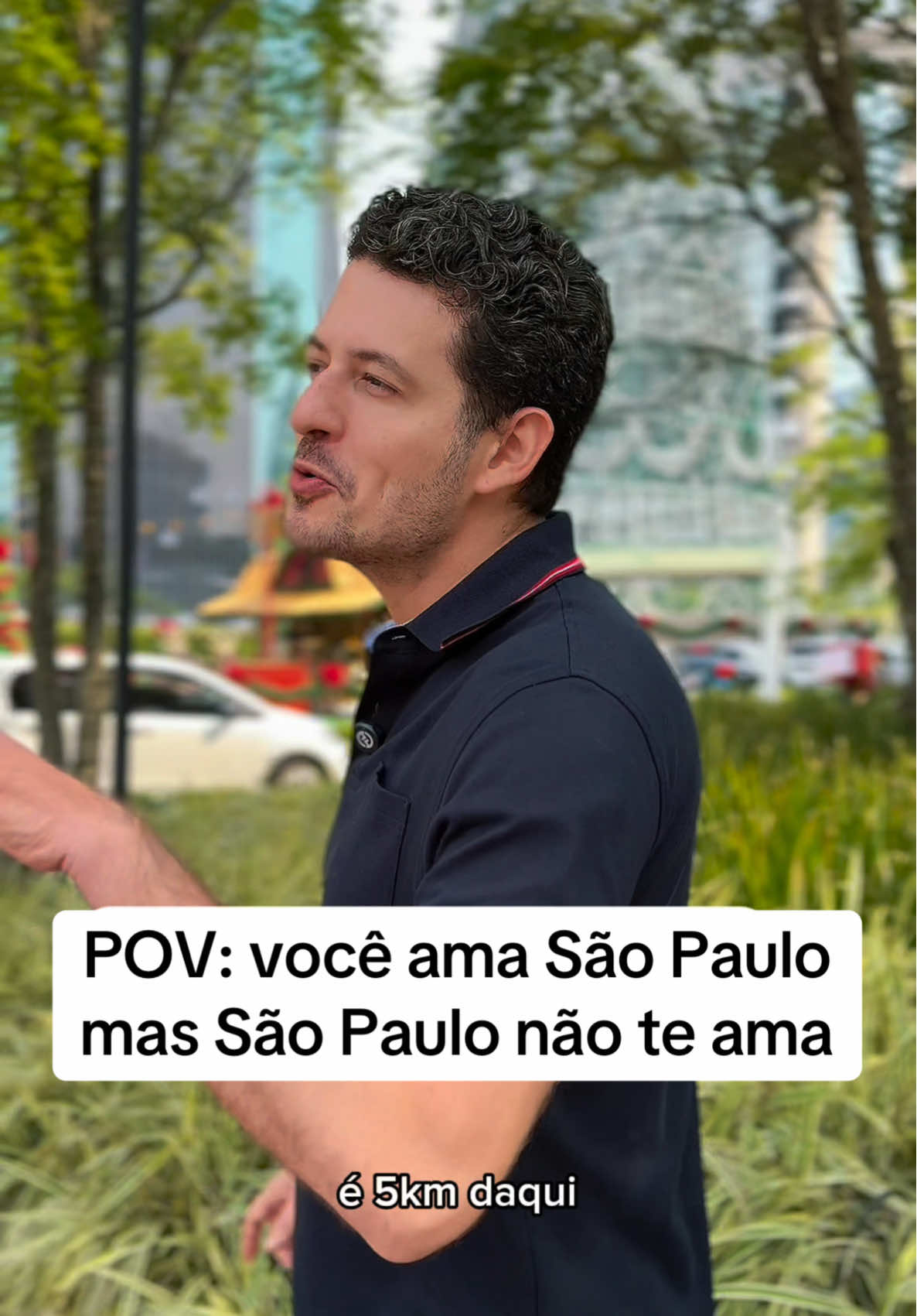 São Paulo é uma correria só, mas eu amo 