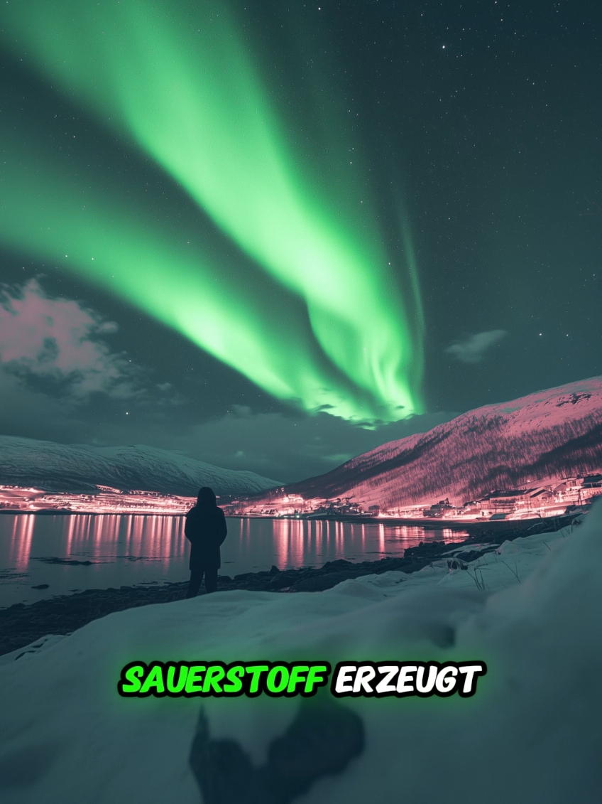 Polarlichter erklärt 🌌 #polar #polarlichter #auroraborealis #ki #deutsch #fürdich #fyp 