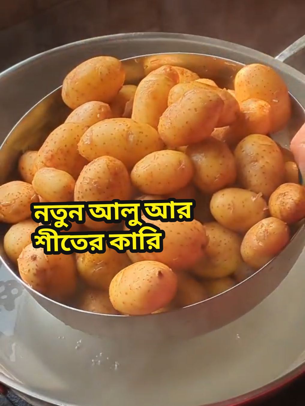 নতুন আলু আর শীতের স্পেশাল কারি 😋 Winter potato dum curry  #foodtiktok #bdtiktokofficial #potatotiktok #potatotiktok #EasyRecipe #cookingtiktok #cookingvideo #vegan #whattocook #winterfood #bengalifood 