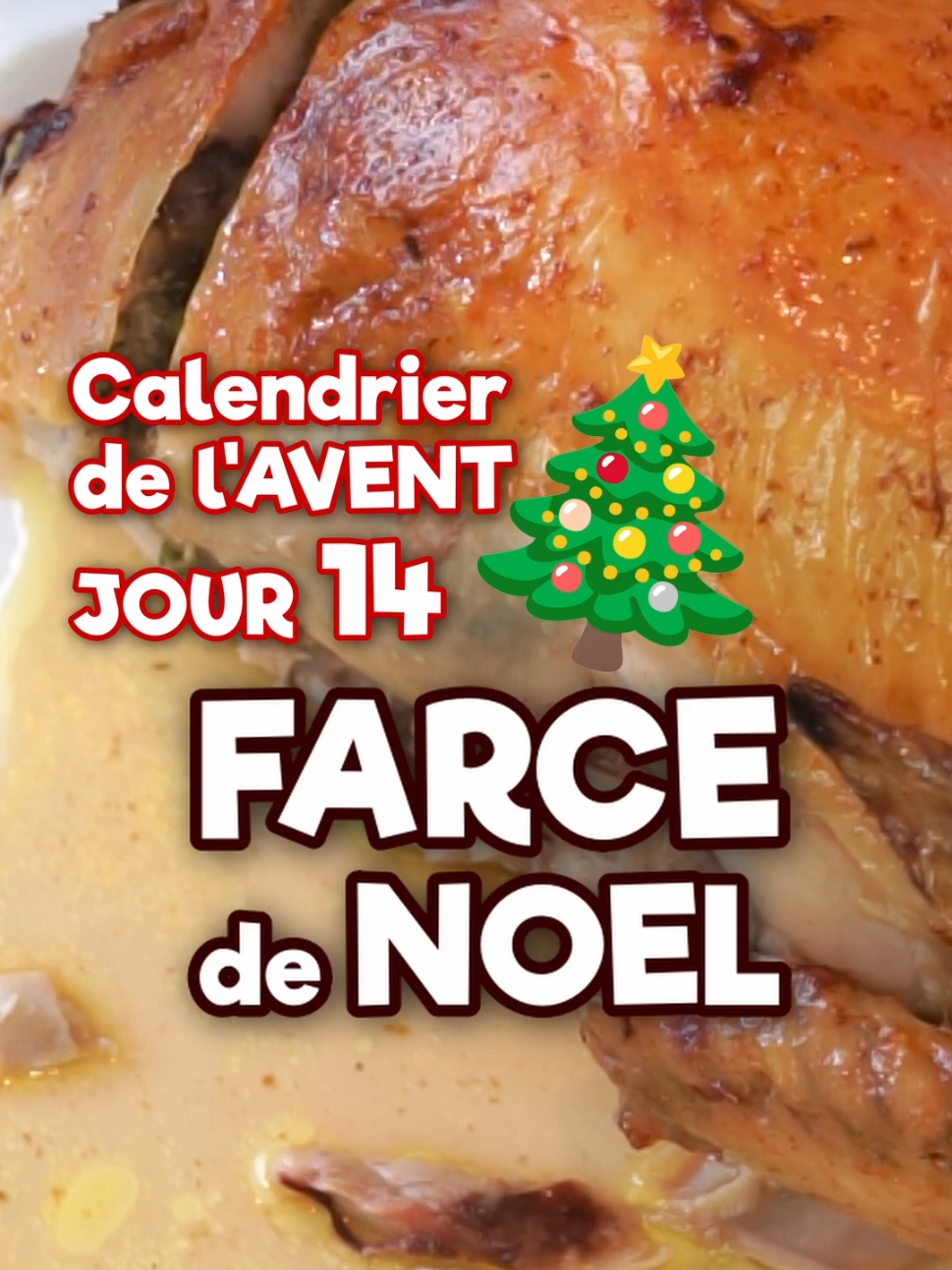 Pour ce 14ème jour du calendrier de l’Avent, je te remontre ma recette de farce pour volaille de fête. Elle est riche en ingrédients parfumés. Pour le temps de cuisson de ta volaille farcie, la règle est simple : 20 minutes / 450g de poulet / dinde / pintade et 25 minutes / 450g de canard. Dans tous les cas, ajoute 15 minutes pour la farce.  Bon appétit ! Ingrédients pour une volaille de 1.8kg à 2kg 150g blanc de poulet 150g poitrine de porc fumée 150g foies de volaille 100g foie gras 40g pain 10cl lait 100g champignons de Paris 200g châtaignes en conserve 15g persil 100g oignon 50g échalotes 10g ail 60g beurre 30ml Cognac sel poivre #farce #noel #dindefarcie 