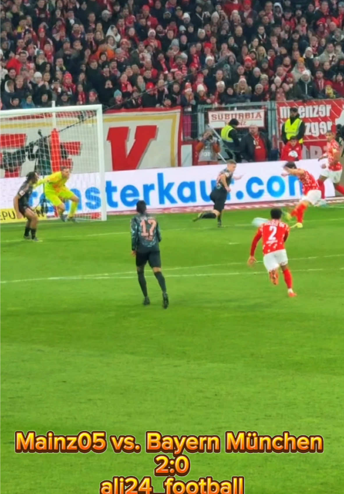 Mainz05 vs. Bayern München 2:0 | #bayernmunich #mainz05 #bundesliga 