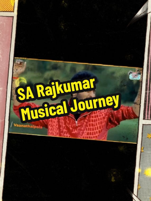 S.A.Rajkumar songs and his musical Journey - Priyamana Thozhi, Priyamanavale, Vaseegara, Sooriyavamsam, Piriyatha varam vendum, Kannu pada poguthaiya, Maayi, Poove Unakkaaga, Raja, Aval Varuvala, Simmarasi, Suyamvaram, Vaanathaipola, Rajakaliamman, Unnai kodu ennai tharuven, pennin Manathai Thottu, Ennavale, Anandam, Thullatha Manamum Thullum, Punnagai Desam, Manasthan, Pattali, Malabar Police, Unnidathil ennai koduthen, Nee varuvai ena, Maru Malarchi, Pistha, Pudhu Vasantham, etc,. Credit:Cinema Ticket #sarajkumar  #90skids  #tamilsongs  #90stamilsongs 