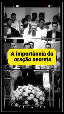 A importância da oração secreta#palavradedeus #Jesus #pregacao #fyp #vaiprafy #fory #palavra #deus
