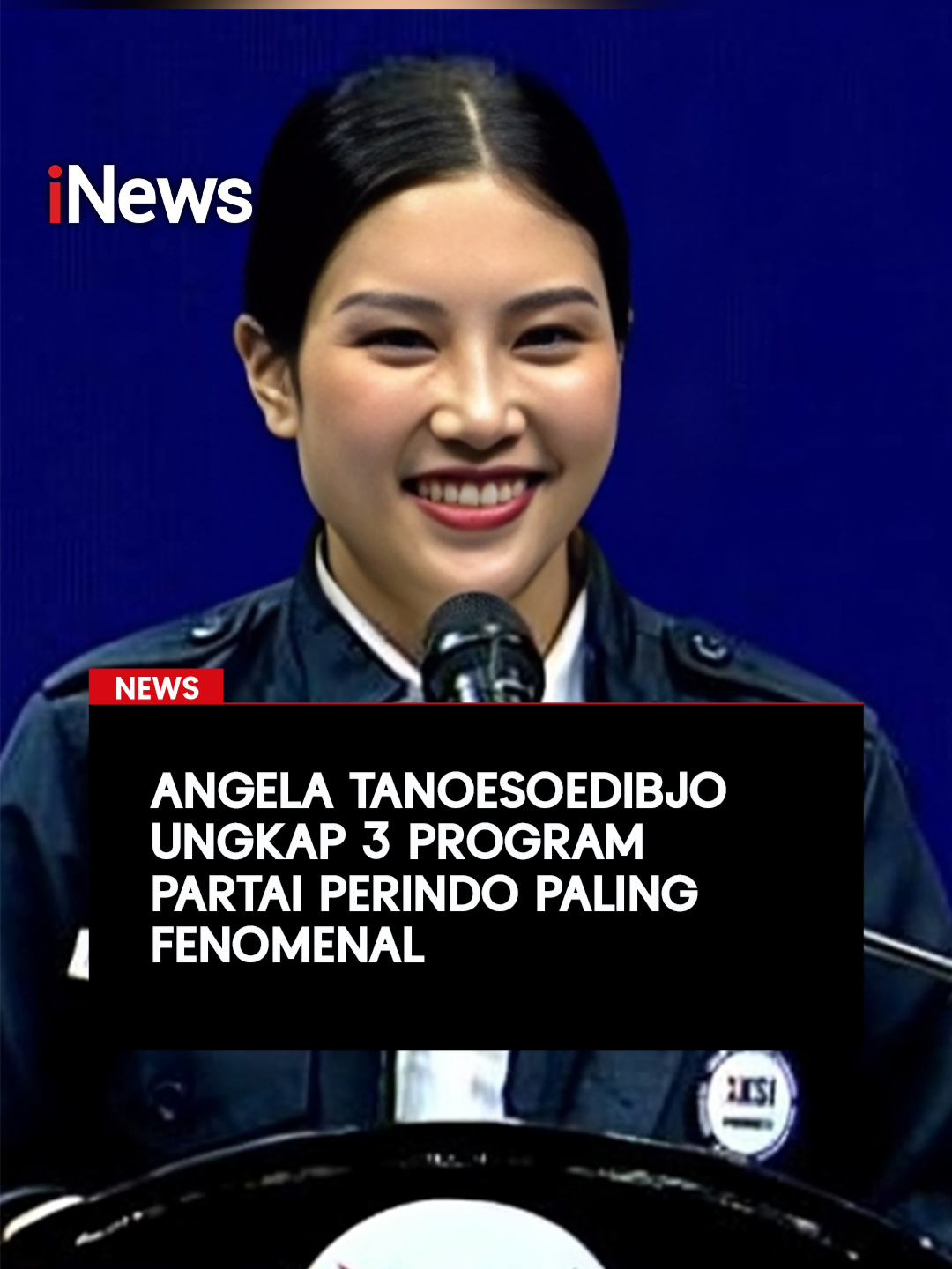 Partai Perindo menggelar acara puncak 1 Dekade Partai Perindo di JIExpo Kemayoran, Jakarta Pusat, Sabtu (14/12/2024). Ketua Umum Partai Perindo Angela Tanoesoedibjo menyampaikan, selama 10 tahun ini Partai Perindo konsisten dengan perjuangan kesejahteraan dan persatuan. Angela menjelaskan, sudah banyak program yang diluncurkan selama 10 tahun terakhir ini. Namun, ada tiga program Perindo yang paling fenomenal. Pertama adalah Gerobak Partai Perindo. Angela mengungkapkan, selama dirinya berkeliling Indonesia, masyarakat banyak bertanya dan meminta Gerobak Partai Perindo. Gerobak menjadi simbol Perindo dalam memperjuangkan UMKM. Baca selengkapnya hanya di  https://www.inews.id/news/nasional/breaking-news-angela-tanoesoedibjo-ungkap-3-program-partai-perindo-paling-fenomenal #Perindo #SatuDekadePerindo #AngelaTanoe