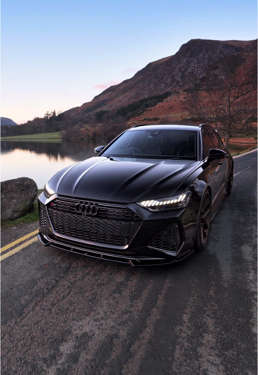 Lake district 🖤 #audi #rs6 #cars #foryou #fyp #carsoftiktok 