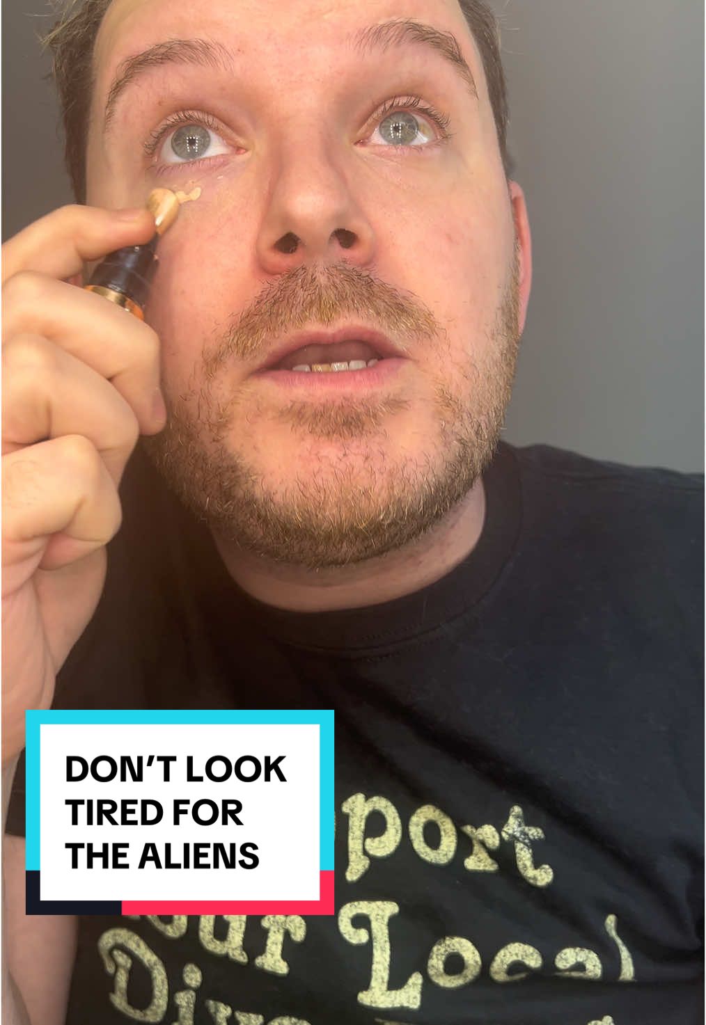 DON’T LOOK TIRED FOR THE ALIENS… #corrector #undereyecorrector #bestproducts #T#TikTokHolidayHauls#spotlightfindsTikTokShopCreatorPicks #creatorsearchinsights 
