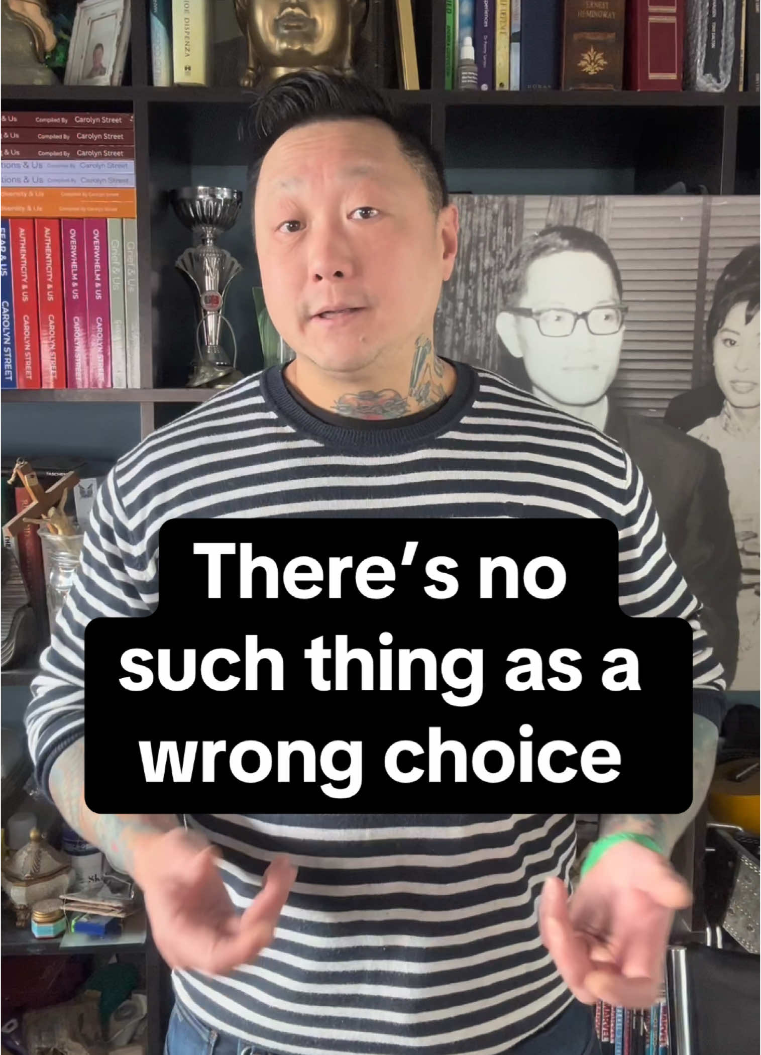 You never make a wrong choice, only your inner critic wants you to believe so… #dontbelieveeverythingyouthink #innercriticbegone #subconsciousprogramming #everythinghappensforareason #youlearnandyougrow 