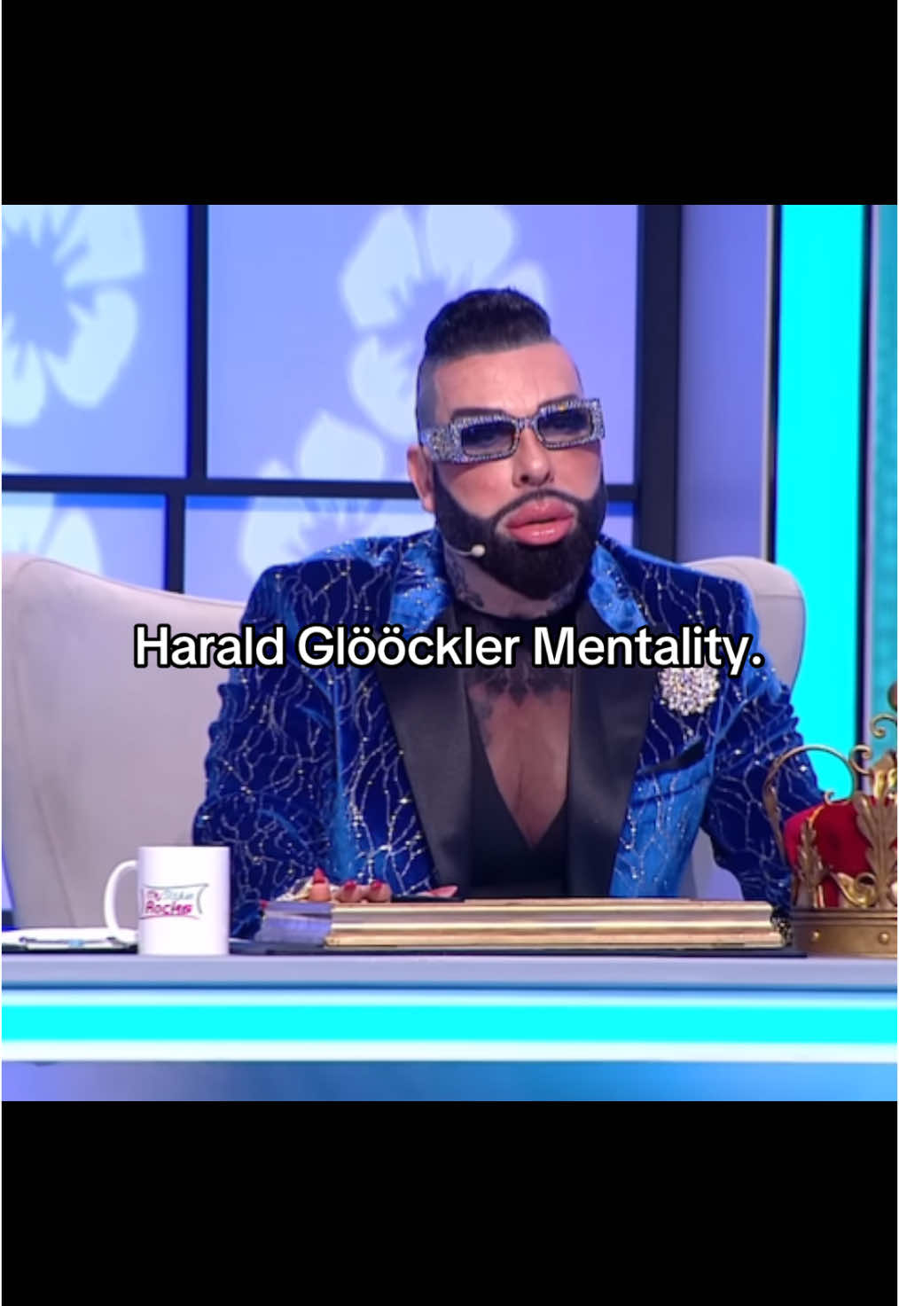 Teil 2 🧔🏽‍♀️💅🏻 #haraldglööckler #harald #glööckler #mentality #edit #trashyy2k #mystylerocksgr #lustig #haraldglööckleredit 