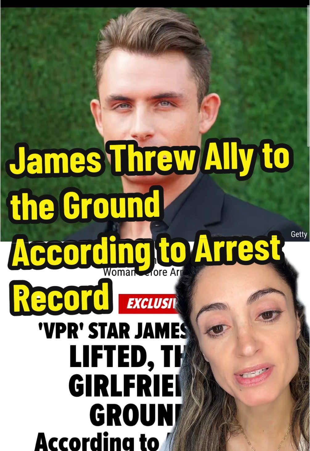 Oh yea, is this what we call a misunderstanding??? 😠 #jameskennedy #arrest #allylewber #raquelleviss #vanderpumprules #greenscreen 