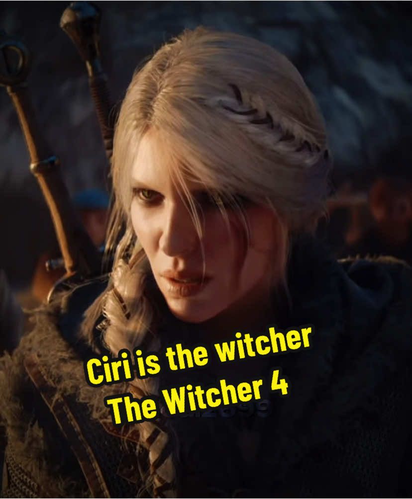 Ciri is the witcher || the witcher 4 #ciri #thewitcher4 #ciriedit #videogame #fyp 