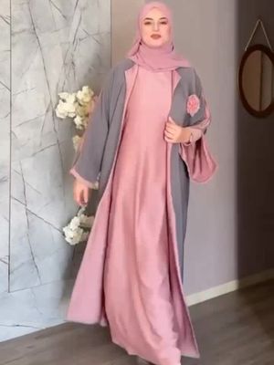 PacK Of 3 Maxi Open Front Abaya Rs.2700