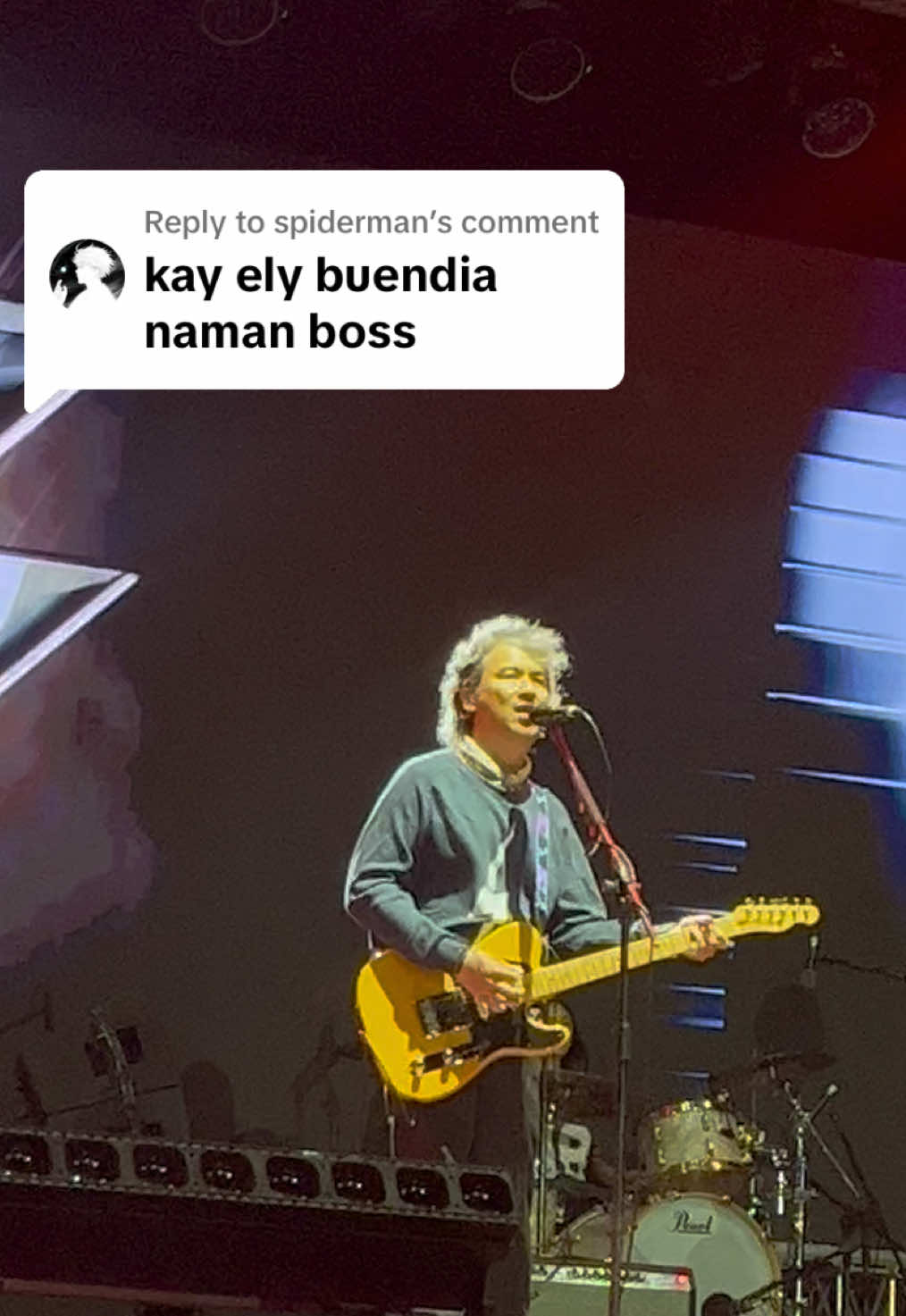 Replying to @spiderman  Ely Buendia at Imus City Concert 2024 #fypシ 