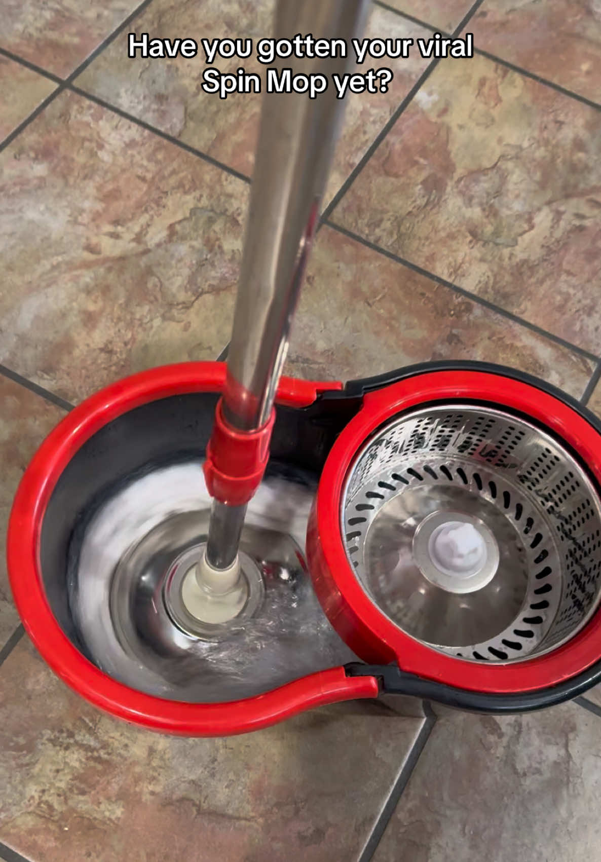 This 360* spin mop is super convenient if you like easy mopping! Order yours!!  . . #spinmop #spinmopandbucket #spinmophacks #360spinmop #viralspinmop #cleaning #CleanTok #cleantiktok #TikTokShop #tiktokshopfinds #holidaydeals #tiktokshopholidaydeals #viral 