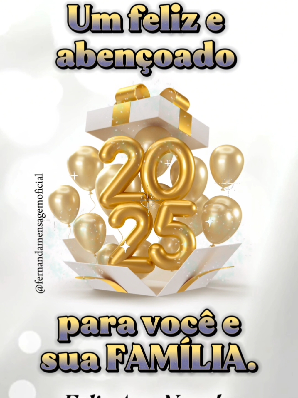 Feliz e abençoado 2025 pra você e sua família.🙌✨ . . . . #felizanonovo #anonovo #2025 #statusvideo #mensagem #tik_tok 