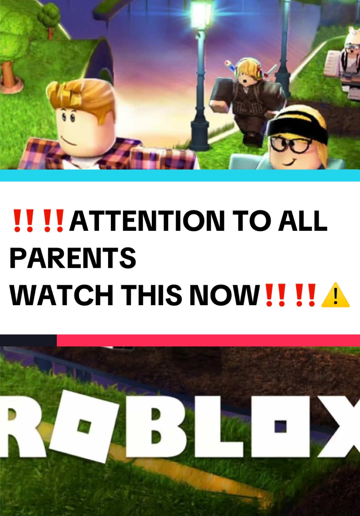 Attention to all parents watch this now! #toallparents #beaware #robloxgames #fyp #watchthisnow #safeguard 