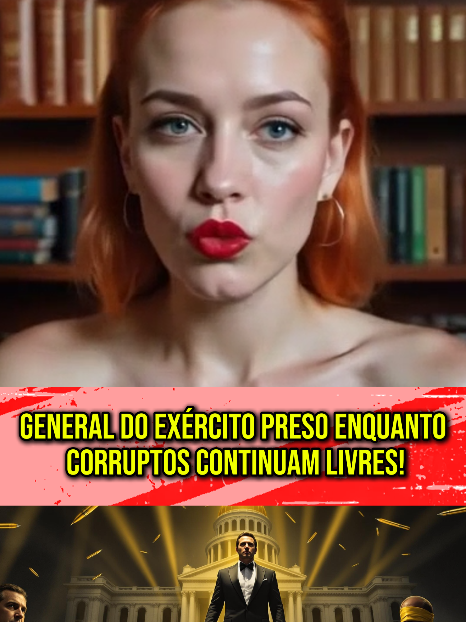 General do Exército preso enquanto CORRUPTOS continuam livres!