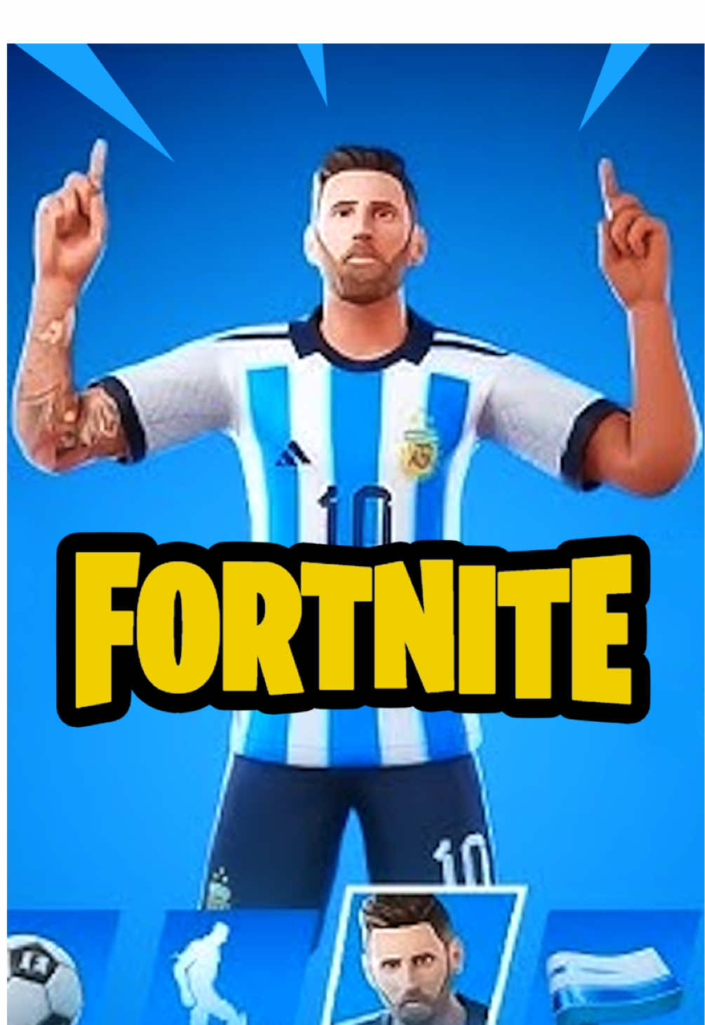 He’s cool ig #fortnite #lionelmessi #messi #itemshop #update #english @Vichiri @Trey Burgess 