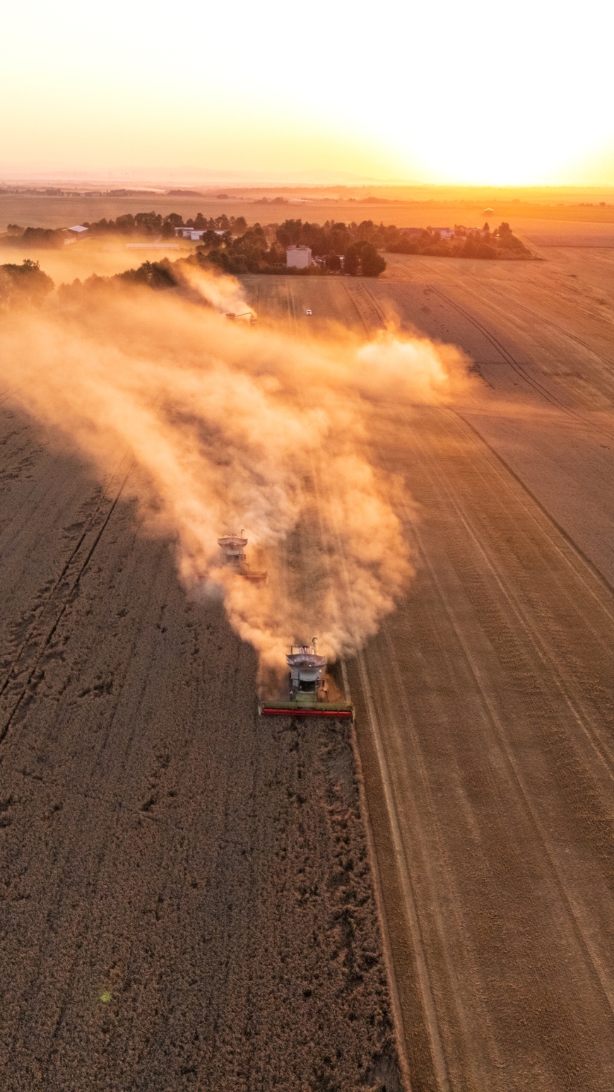 Żniwa o zachodzie słońca w KR Kietrz! 😍🌾 Czas spróbować tutaj coś dodawać 😁 #rolnictwo #polska #kombinatrolnykietrz #claas #claaslexion #johndeere #jcb #deutzfahr #vaia #bergmann #agriculture #landtechnik #landwirtschaft #zemedelstvi 