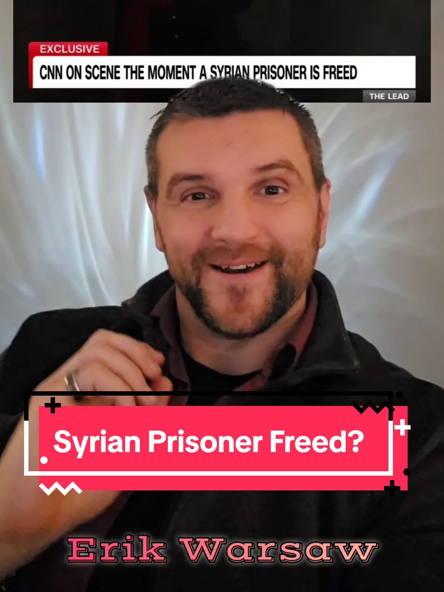 CNN Syrian Prisoner Freed #erikwarsaw Erik Warsaw 