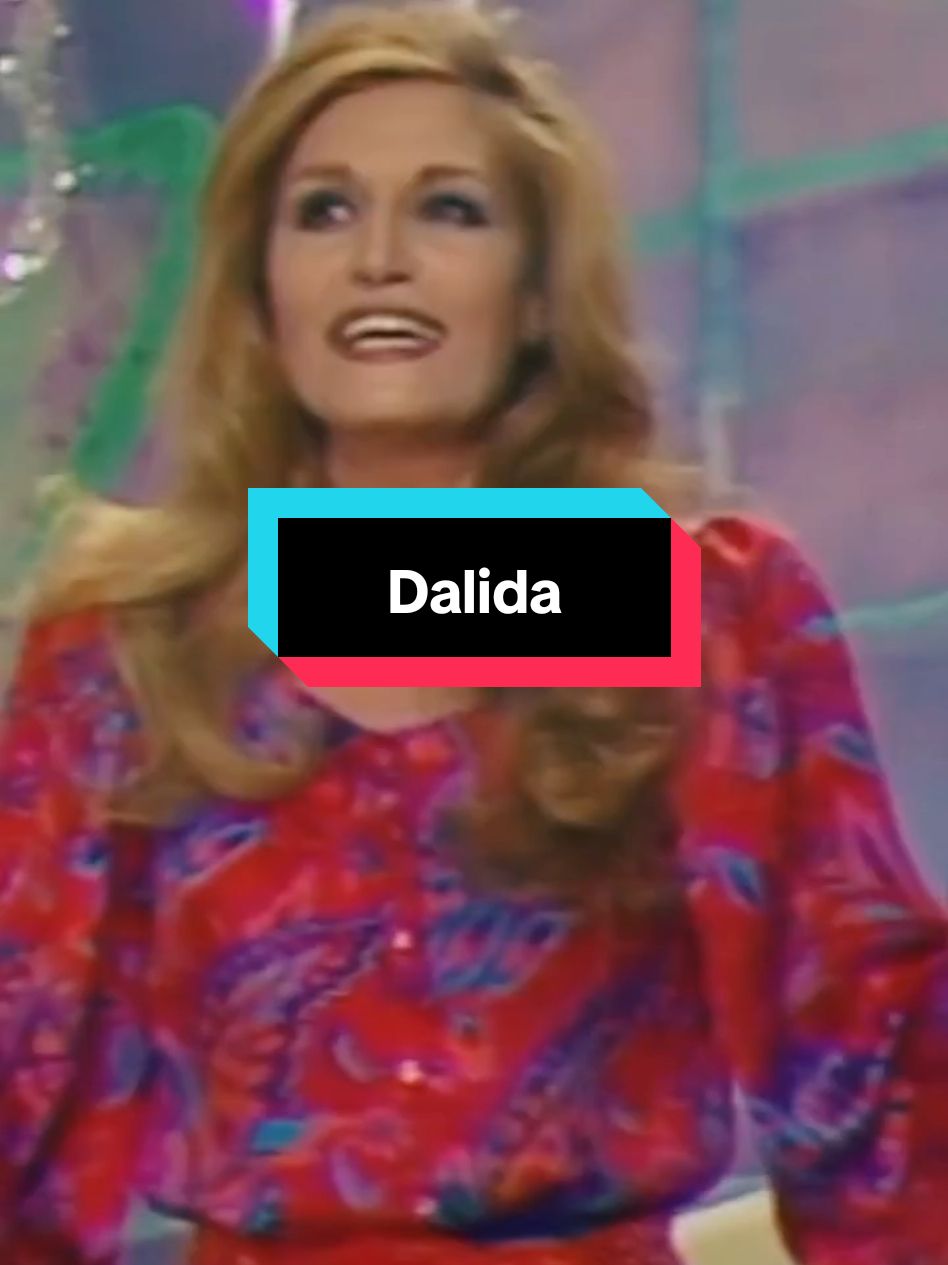 Dalida mourir sur scène  #musique #music #chanson #chansonfrancaise #tiktokmusic 