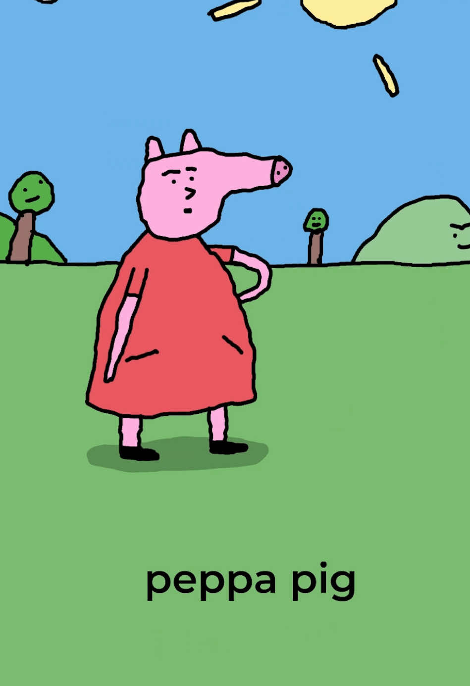 Peppil pig #pep #ham #yumyum #peppa #pig #herdad #george #niceone 