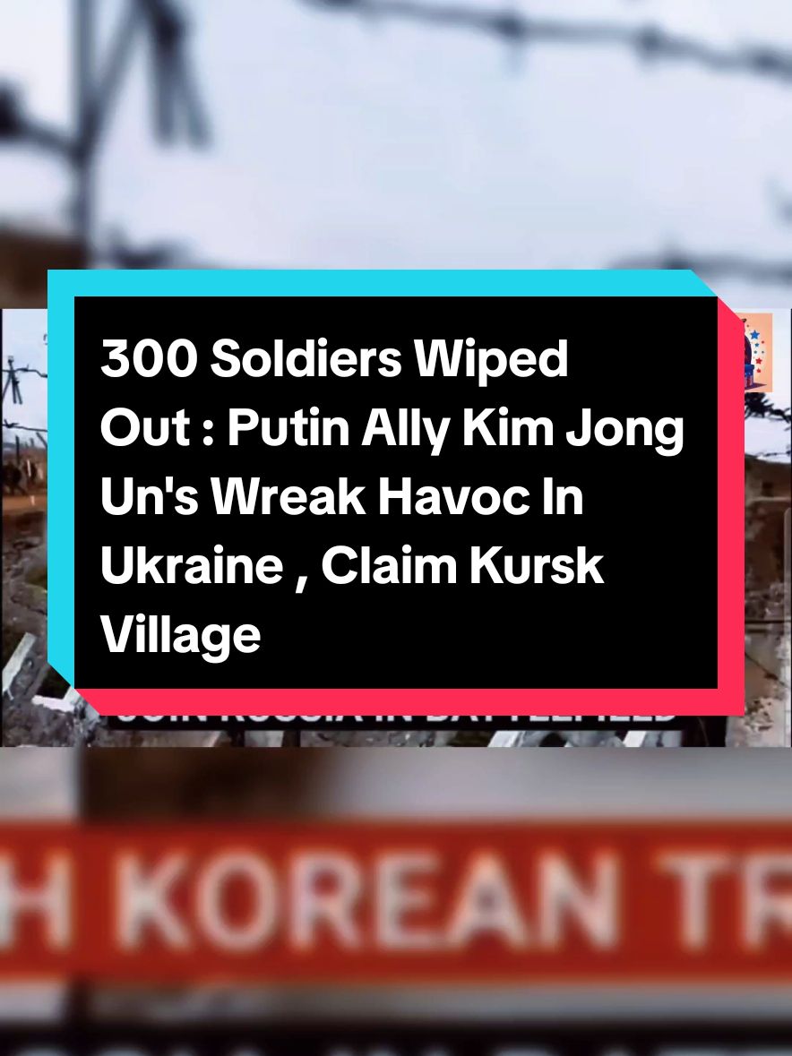 North Korean troops reportedly launch their first deadly strike in Ukraine, leaving hundreds dead. As Kim Jong Un’s forces back Putin in this escalating conflict, global powers brace for the fallout. #russiausatensions #russiaukraineconflict #russiaukraineconflictupdate #russianorthkoreaalliance #putinkimjongun #putinvstrump #fyp #politiplot #military #soldier 