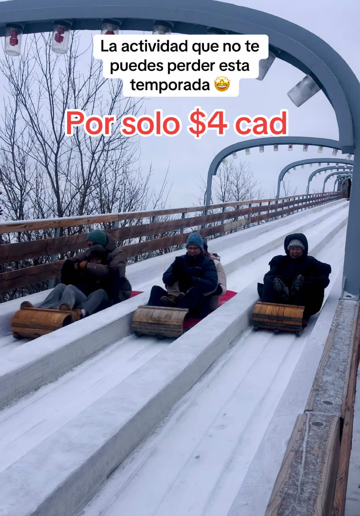 #invierno #actividades #nieve #tobogganslide #canada_life🇨🇦 #adondeir #quehacer 