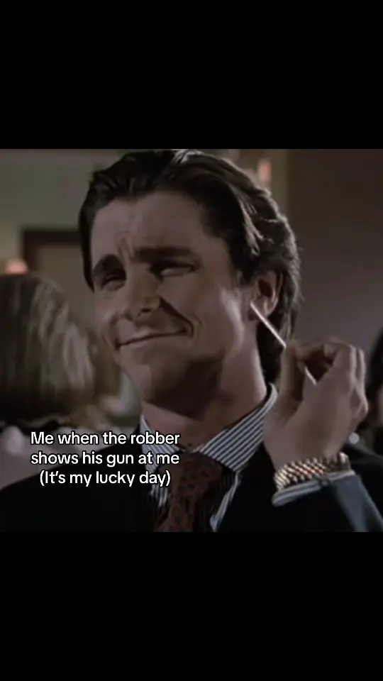 #patrickbateman #christianbale #americanpsycho #relatable #fyp 