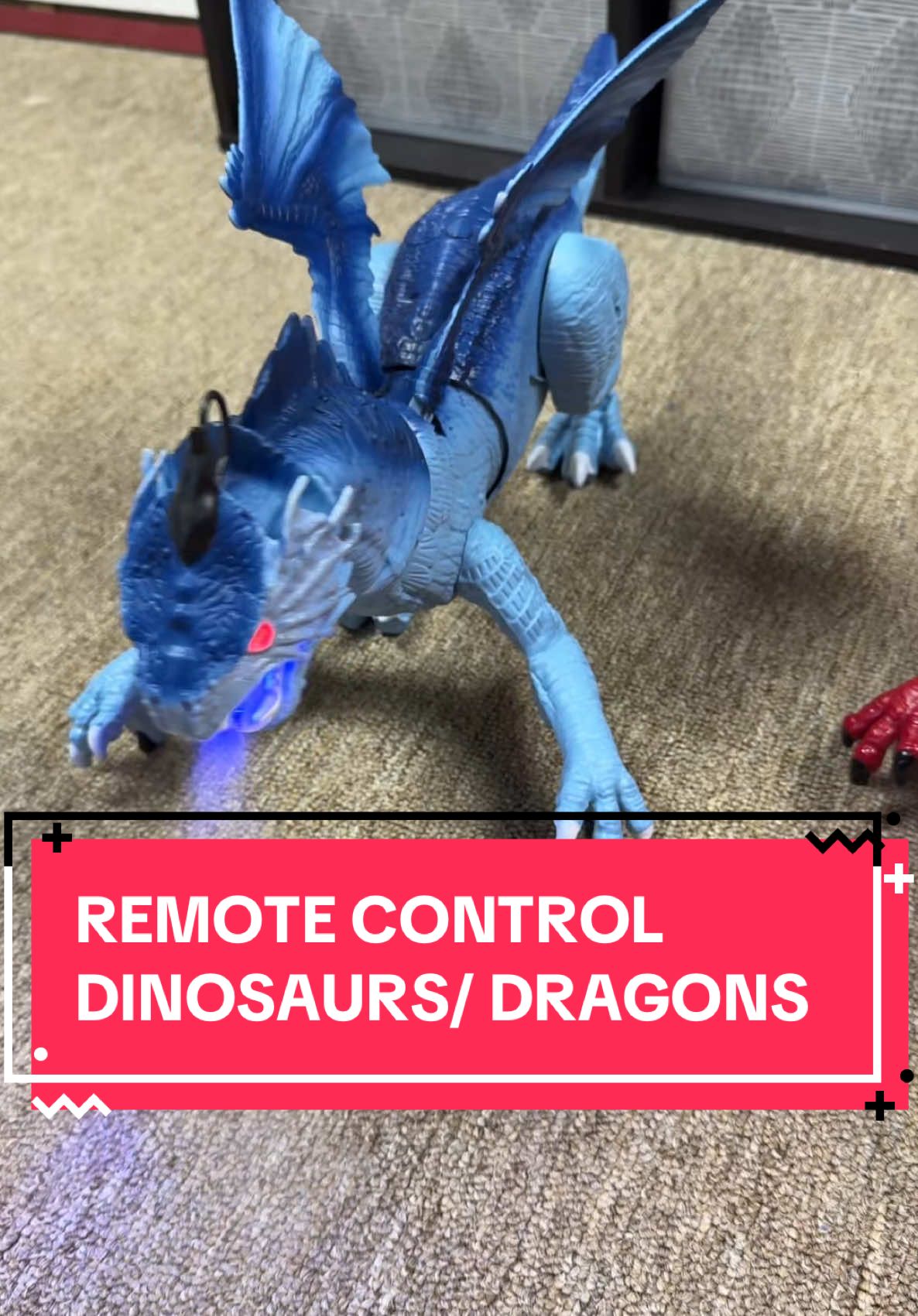 Last chance to get these remote control dragons or dinosaurs by Christmas. @Talgickidtoy #talgic #remotecontroltoy #dinosaurtoy #dragontoy #giftsforkids #tiktokshopholidayhaul 