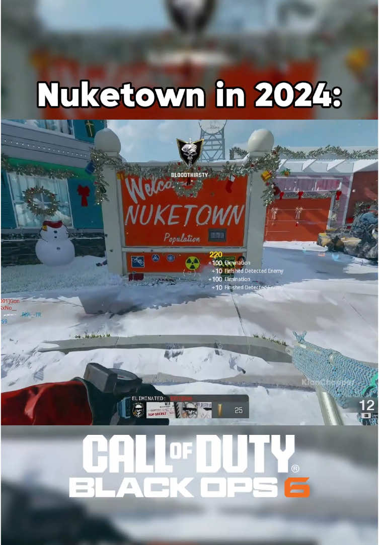 Nuketown Now vs Then. Black Ops 1 - Black Ops 6 #cod #callofduty #blackops #blackops6 #bo6 