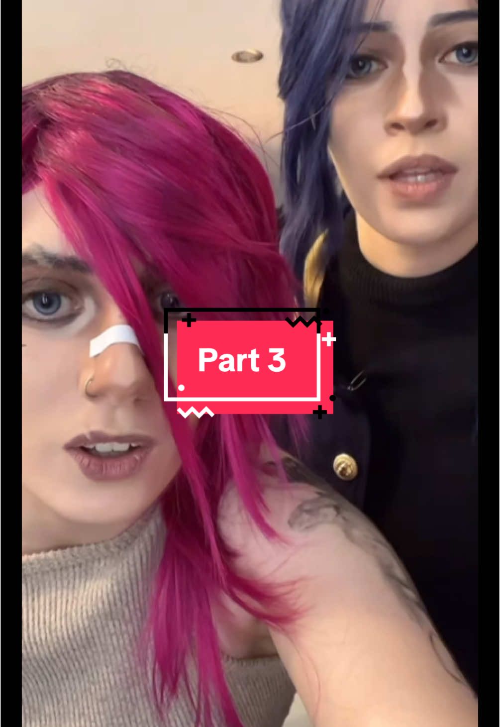 There’s still so much to upload but enjoy this bits by bits 😝 @hiinaa.cos @frozam #fyp #caitvi #vi #caitlyn #arcane #cosplay #frozam #Hiina #cosplayer #wlw #couple 