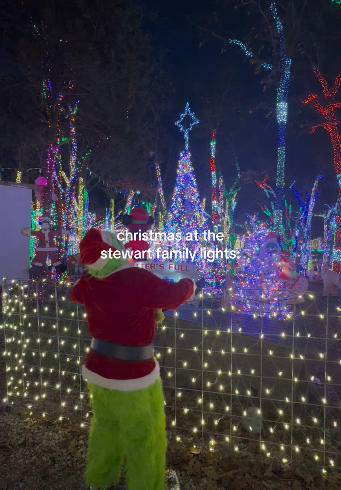 Christmas at the Stewart Family Lights ✨🎄 Where holiday magic meets the ultimate glow-up! 🎅🏼✨  📅 Open Sun-Thur 5PM-10PM | Fri-Sat 4:30PM-11PM 💡 Over 6 million lights & hundreds of inflatables! 📍 4279 E Wyman Rd, Fayetteville, AR, 72701 #christmas #christmastiktok #christmasinnovember #ChristmasLights #lights #fyp #fypシ゚viral #funnyvideo #trendy #trending #NorthwestArkansas #FayettevilleAR #NWAEvents #HolidayFun #FamilyTraditions #StewartFamilyLights #HolidayInNWA #ChristmasInArkansas #ThingsToDoInNWA #ChristmasLightDisplays #holiday #holidayseason #lightdisplay #bentonvillear #rogersar #springdalear #nwarkansas #santa #santaclaus #grinch #grinchmas #NWAChristmasLights #HolidayMagic#ChristmasLights #HolidayVibes #StewartFamilyLights #ChristmasLights #HolidayMagic #ChristmasLights #HolidayVibes #FamilyTradition #christmas2024 #chritsmasashetic #christmasvibes #christmascountdown #pov #povs 